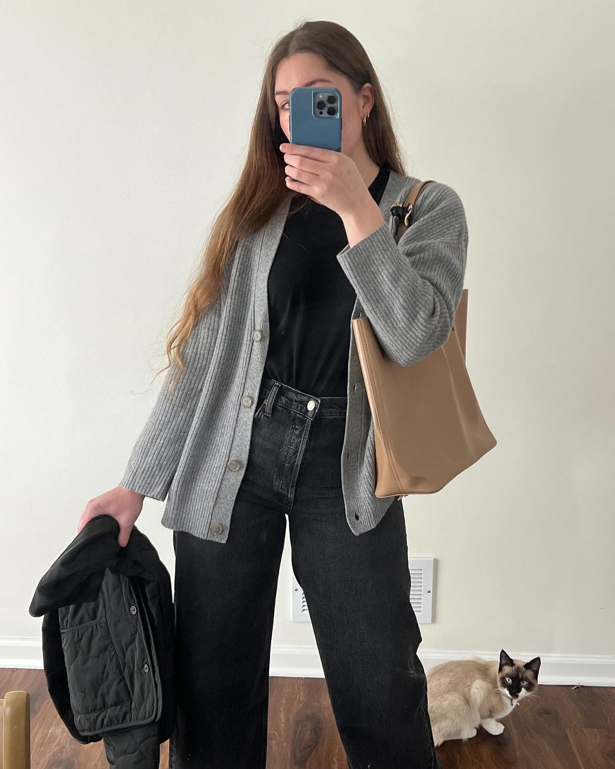 Bogumiła | Kobieta Oversized Guzik Przód Kardigan Sweter